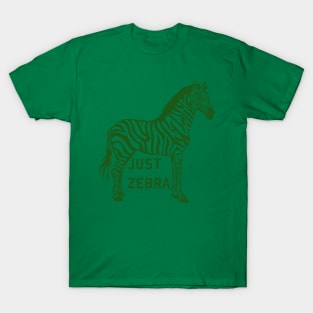 Just zebra T-Shirt